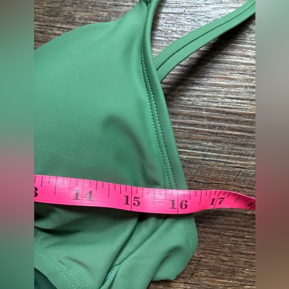 ADORE ME swim Morgan Contour one-piece swimsuit ivy green bow NWT sz XL - Picture 13 of 15